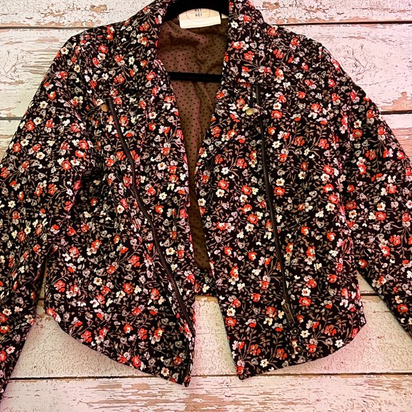 Hei Hei Cotton Moto Zip Jacket - Picture 1 of 9